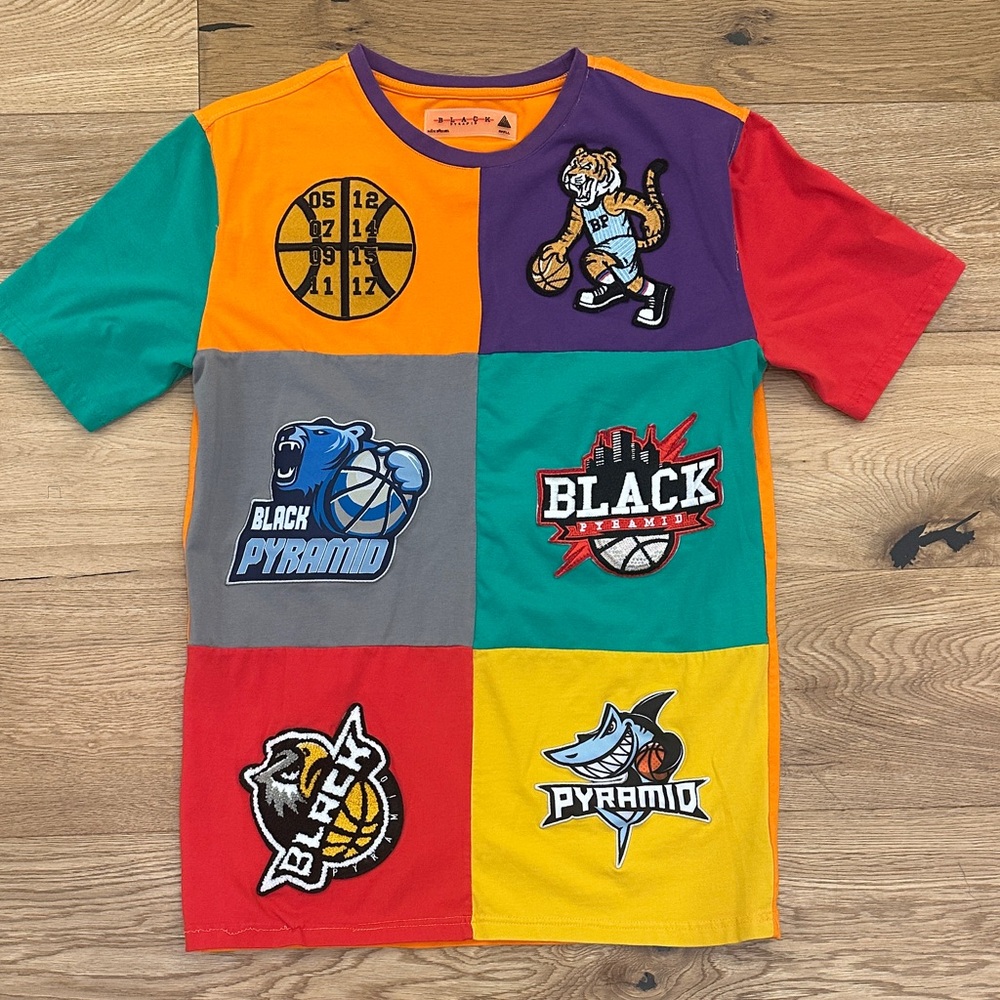 Men’s Black Pyramid limited edition Multicolor Graphic Tee